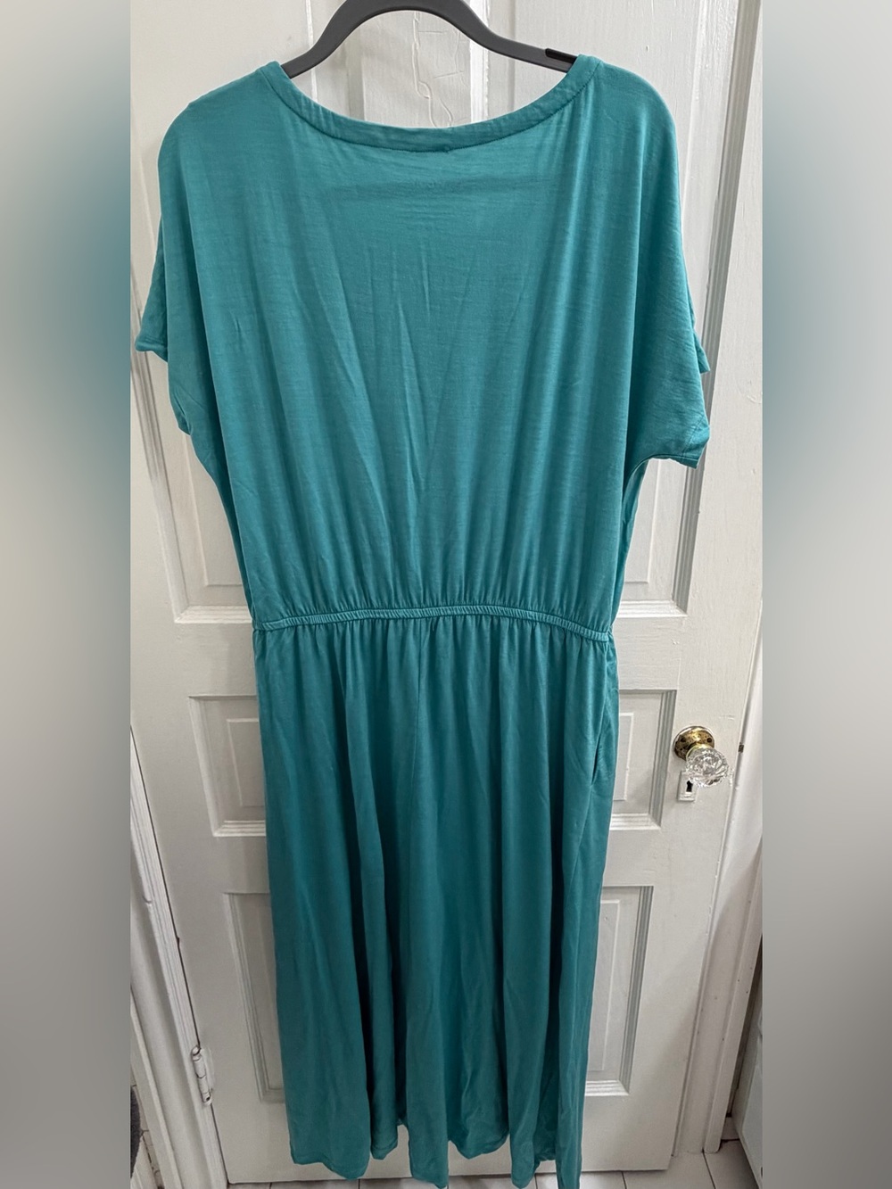 Wool& Marin Maxi Dress - Aqua Teal - Picture 2 of 3